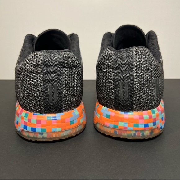 Mens NOBULL Outwork Pixel Heather Gray Training Shoes / Size 8.5 Men - 10 Women - Picture 4 of 9